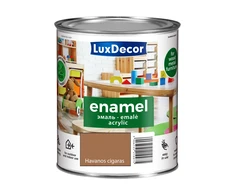 Emaliniai dažai LUXDECOR Havanos Cigaro matinė 750 ml.
