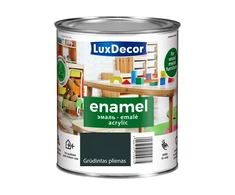 Akrilinė emalė LuxDecor grūdintas plienas blizgi 0,75 L