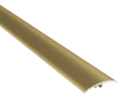 Universali aliumininė grindų juostelė CS1 A2, aukso sp., 37 mm pločio, 93 cm ilgio