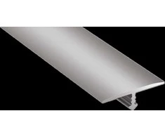 Universali aliumininė grindų juostelė CS22 A1, Sidabrinis spl., 22 mm pločio, 186 cm ilgio