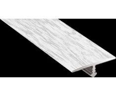 Universali aliumininė grindų juostelė CS22 CS25, SNOW ąžuolo spl., 22 mm pločio, 186 cm ilgio