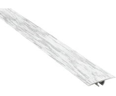 Universali aliumininė grindų juostelė CS30 CS25, SNOW ąžuolo spl., 30 mm pločio, 186 cm ilgio