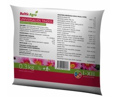 Baltic Agro BALTICAGRO Universalios trąšos, 300g (rožiniai milteliai)