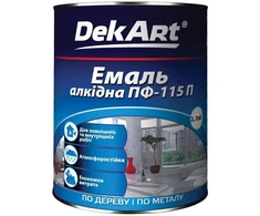 Alkidinė emalė DEKART PF-115P, žalia, 2.8kg
