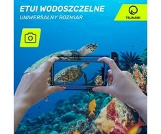 Universalus TSUNAMI vandeniui atsparus telefono dėklas