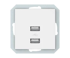 USB kroviklis VILMA QR1000, mat. baltos spalvos