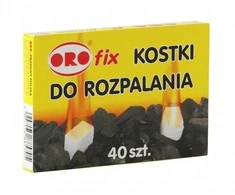 Uždegimo kubeliai baltos spalvos ORO 40 kubelių