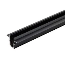 Užglaistomas bėgelis magnetinės sistemos DPM MTL-R-1-B, 100 cm, juodos sp.