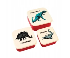 Užkandžių dėžučių rinkinys Rex London Prehistorical Island, 3 vnt.
