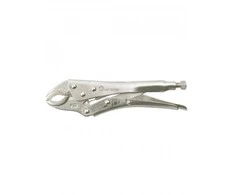 Užspaudimo replės TOP TOOLS 180 mm, lenktos žnyplės