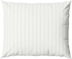 Užvalkalas adamaszkowa 50x60 Fashion balta paski 1 cm Faro