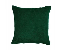 Užvalkalas frotte 40x40 žalia butelkowa gruba KARO