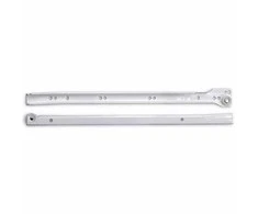 GTV Roller drawer slide baltas L-400