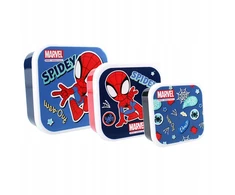 KNYGA Vadobag Dėžutė maistui 3v1 Spidey, vaikams