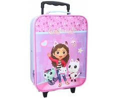 Vadobag GABI'S CAT HOUSE lagaminas ANT RATŲ VAIKAMS KAINAS BAGAŽAS VAIKAMS