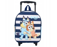 Vadobag Lagaminas 3D vaikiška kelioninė kuprinė ant ratukų Bluey vaikiška Bluey