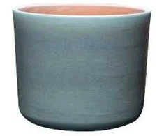 Vaidava Ceramics Dekoratyvinis gėlių vazonas D20cm H18cm šviesiai mėlynas
