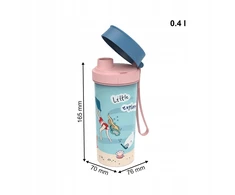 Vaikiška gertuvė Rotho Memory Kids Aqua, 400 ml