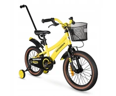 Vaikiškas dviratis BMX 16 GERMINA su šoniniais ratais + nemokamas gidas!
