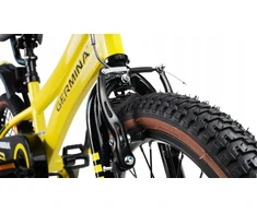 Vaikiškas dviratis BMX 16 GERMINA su šoniniais ratais + nemokamas gidas!