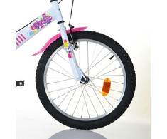 Vaikiškas dviratis/nesurinktas Bimbo Bike 20'' rati mergaitėms