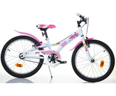 Vaikiškas dviratis/nesurinktas Bimbo Bike 20'' rati mergaitėms