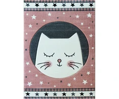 Vaikiškas kilimėlis Smart Kids 3D 140X190 CAT Rožinis