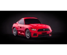 Vaikiškas lagaminas su ratukais Ridaz Ford Mustang, geltonas