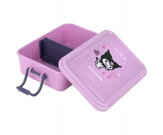 Vaikiškas maisto dėklas Kite su skyreliais, 650ml, violetinis
