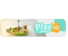 Vaikiški kriauklė kriauklė kriauklė tekančio vandens priedai PLAYIO