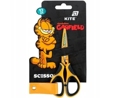 Vaikiškos mokyklinės žirklės 13 cm Garfield Kite meno kūriniams