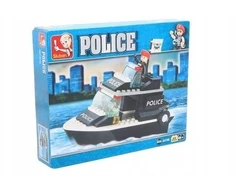 VAIKŲ DIENOS BLOKAS 98 EL POLICE ŁÓDŹ MOTOR BOAT SLUBAN