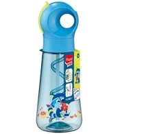 Vaikų gertuvė - Maped Picnik - Mėlynas fluorescencinis lūšis - 500ml - Integruota šiaudelis - Vandeniui atspari