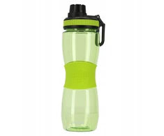 Vaikų gertuvė Strigo 600ml su gumine rankena, žalia