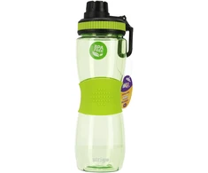 Vaikų gertuvė Strigo 600ml su gumine rankena, žalia