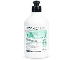 "Organic People" Ekologiškas žalios arbatos ir persikų ploviklis kūdikių indams 200ml