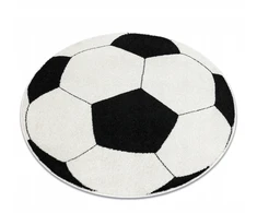 Dywany Uszczow VAIKŲ KILIMAS SIDABARAS, apskritimas 80 cm, KUMULYS #SIL040