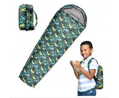 VAIKŲ miegmaišis SU KURIŠINE METEOR mamytė YMER DINO (130+30)x60/40cm