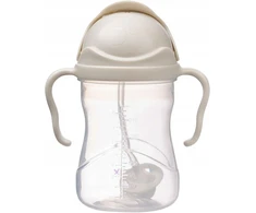 B.BOX BB200246 Vandens butelis su šiaudeliu 240 ml latte