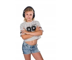 VAIKŲ TRIUKŠMĄ TRIUKŠMUOJAMOS APSAUGINĖS AUSINĖS JUNIOR Juodas 3+ DOOKY