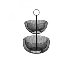 Bikuvalt Vaisinė metalinė 2 aukštų D28,5xH42 cm (mix) 5Five 160711
