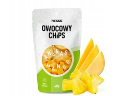 Vaisių traškučiai Ananasai - Mango 40g HiFOOD HEALTHY SNACK 12m+