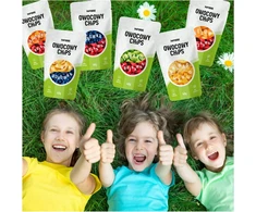 Vaisių traškučiai Ananasai - Mango 40g HiFOOD HEALTHY SNACK 12m+