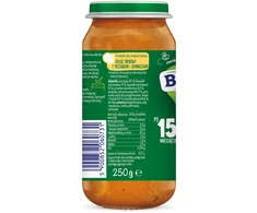 Vakarienė BoboVita Paukštienos guliašas Kalakutiena su grybais 15 m+ 250g