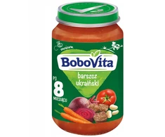 Vakarienė Bobovita Ukrainietiška barščių sriuba vaikams nuo 8 mėnesių 190 g