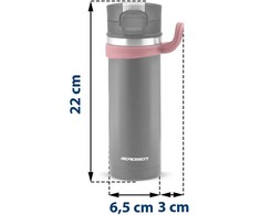 Berdsen Vakuuminis termosas 450 ml BD-783 juodas