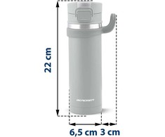 Berdsen Vakuuminis termosas 450 ml BD-783 pilkas