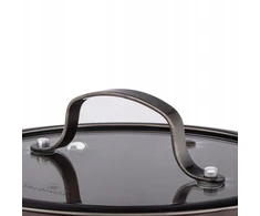 Valdinox Stripes puodas 2.2l su dangčiu, 20cm, indukcijai