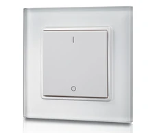 Bikuva.lt 1 zonos LED juostų imtuvų Easy RF paviršinio montavimo sieninis reguliavimo pultas LUXSONN LUX-2801K1