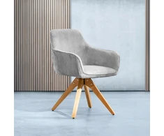 Valgomojo kėdė Homla Pesa 708787, pilka